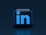 linkedin 3D icon